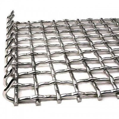 304 316 Standard Stainless Steel Wire Mesh Wire Mesh Crimped Mesh